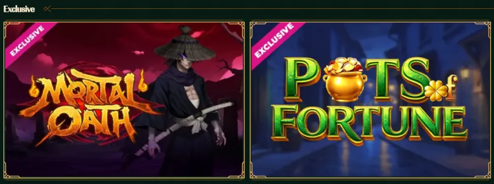 Spybet Casino Exclusive Games